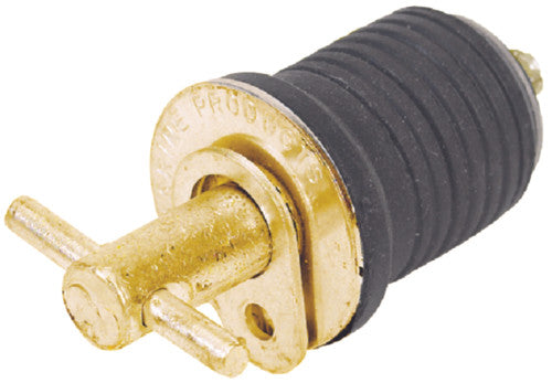 020899-10 Moeller 1" Brass Turn-Tite Drain Plug
