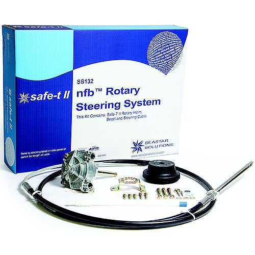 SS13214 Seastar Solutions Dometic No Feedback Safe-T II Rotary Steering Kit 14FT