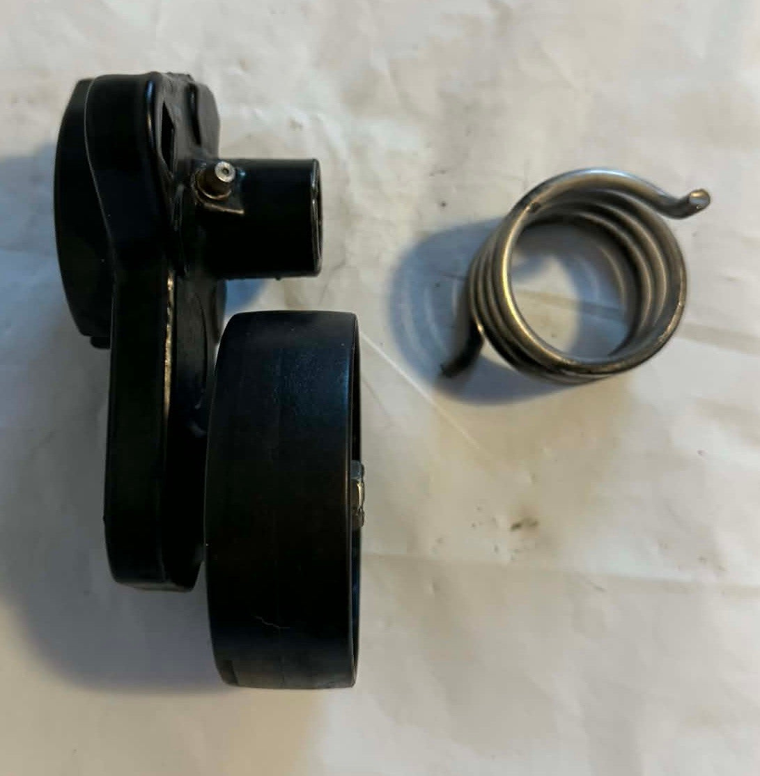 USED 856815T2 Mercury Arm Tensioner with Pulley & Spring 135-300hp