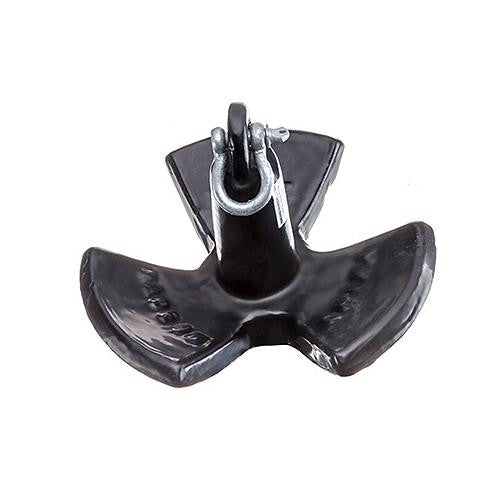 41520 Seachoice 20lbs. Black Vinyl Coated River Anchor