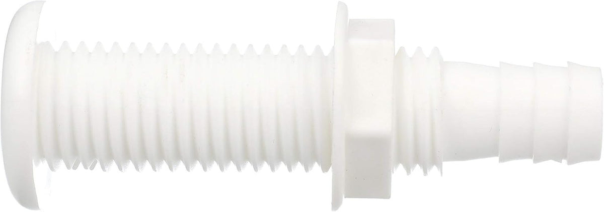 50-18161 Seachoice White Extra Long Thru-Hull Connector