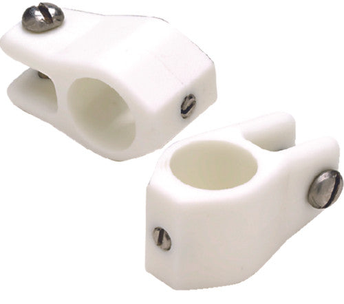 76161 Seachoice Bimini Top 7/8" Hardware White Fitting 2/PK