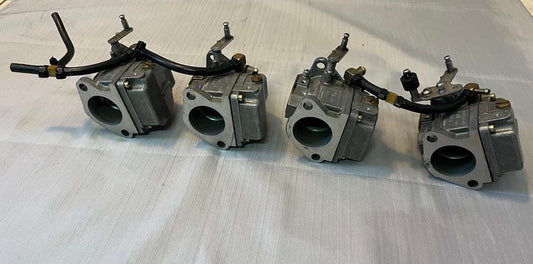 USED 3301-813773-C Mercury Carburetor (set of 4) 75-115hp