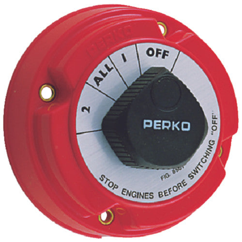 8501DP Perko Battery Switch 1/Both/2/Off