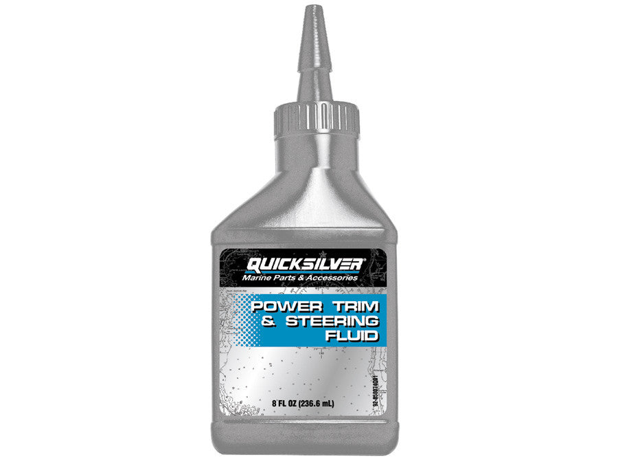92-858074Q01 QuickSilver Mercury Power Trim And Steering Hydraulic Fluid 236.6ml