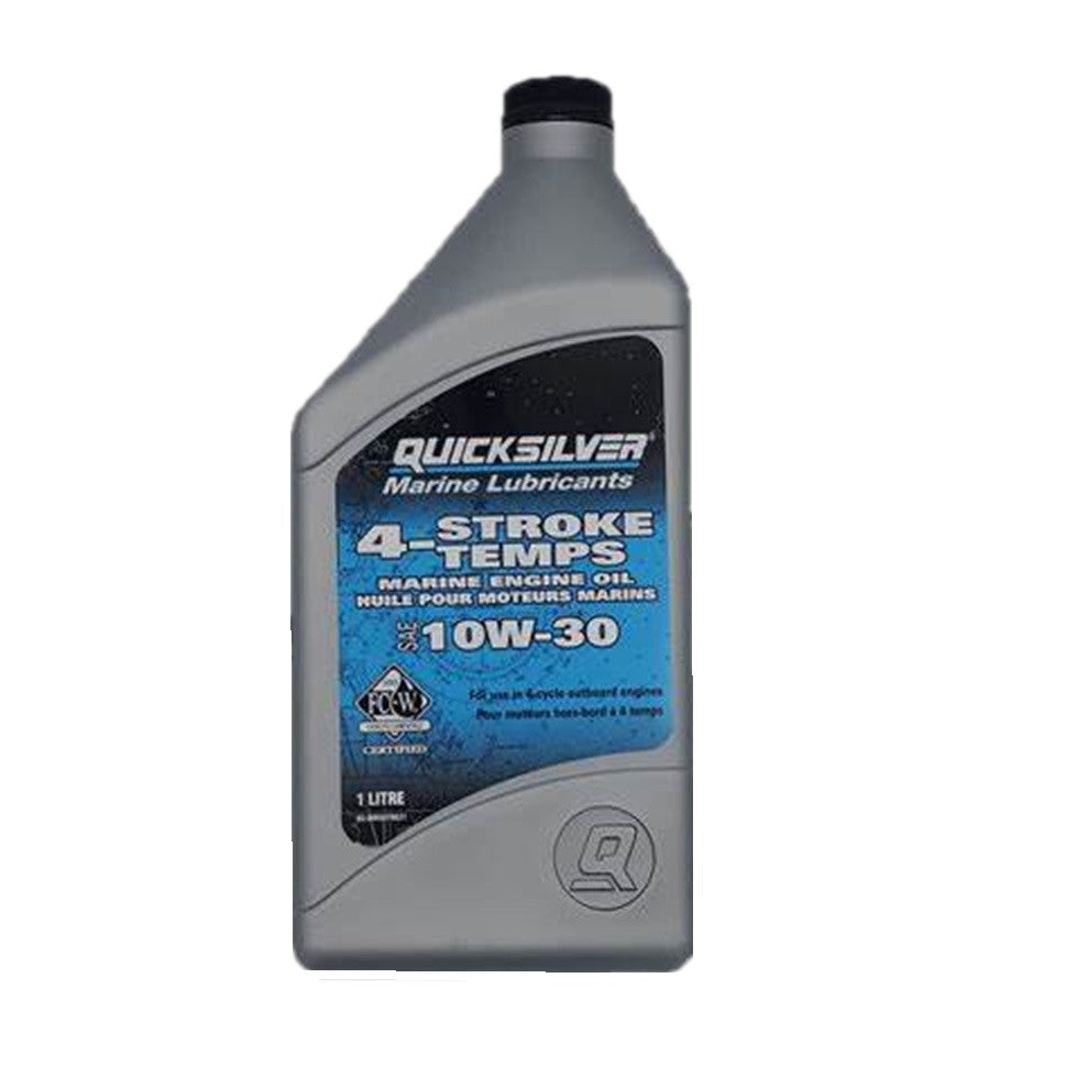 92-8M0078631 Quicksilver 4-Stroke Marine Engine Oil SAE 10W-30