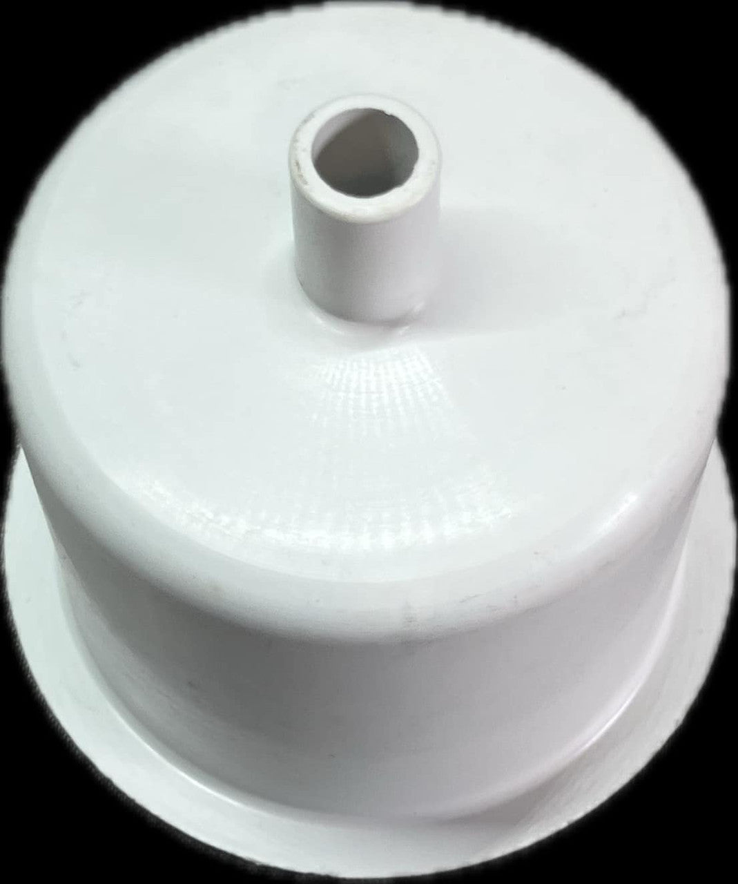 Universal White Plastic Drink Cup Holder Mount Storage with 3/4' Drain Nipple