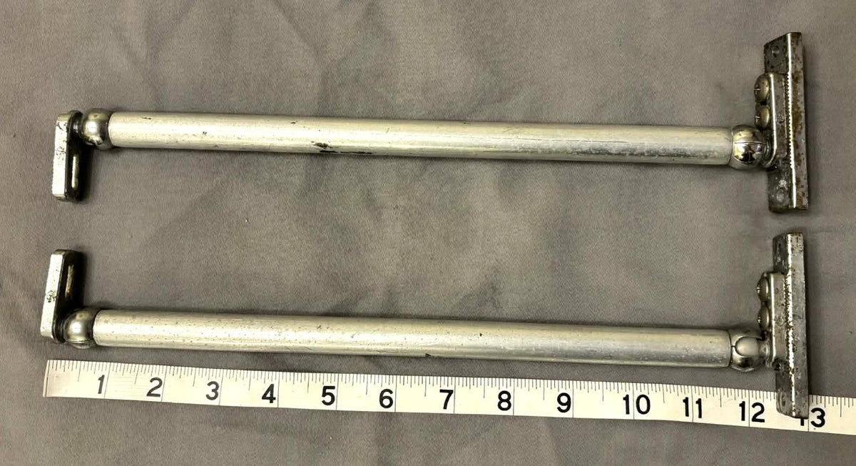 USED WB Inc. 12 1/2" Windshield Support Bracket Marine Boat Set of 2