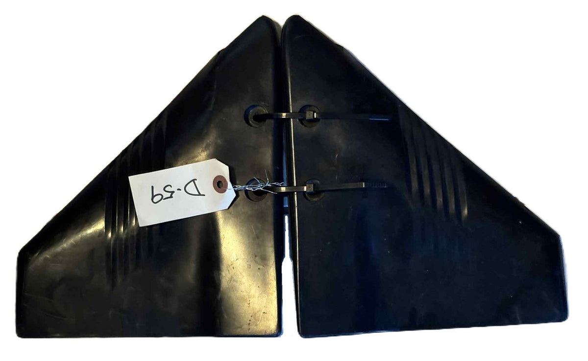 HS001 Doel-Fin Black Hydro Foil Stabilizer 5-150hp & Sterndrives