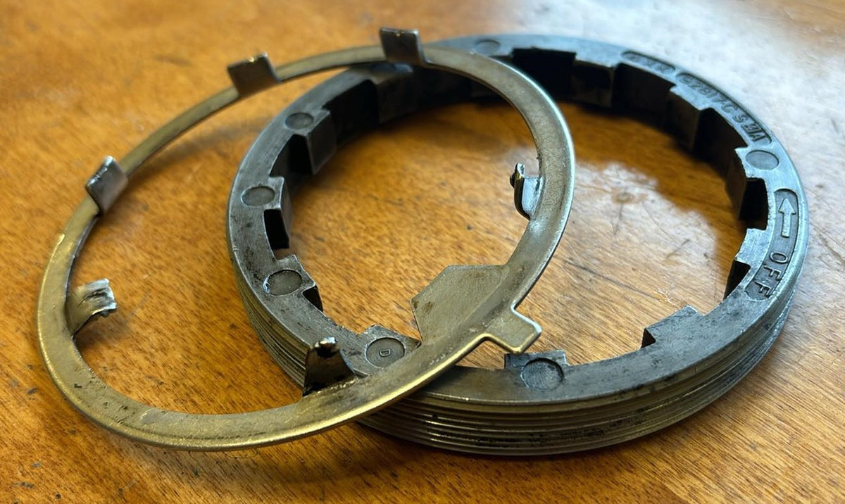 USED 92817-C / 79448 Mercury Mercruiser Retainer + 18323 Tab Washer