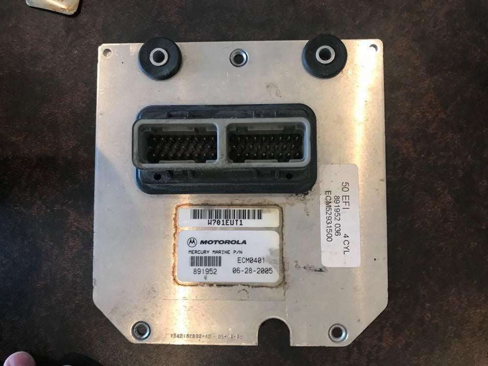 USED 891952 Mercury ECM Computer Module 50 EFI 4 Cylinder