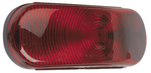 403080 Wesbar Waterproof & Sealed Recessed Trailer Taillight - Red