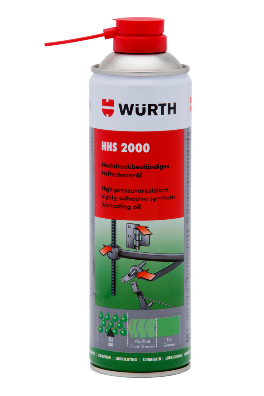 893.106-A Wurth HHS 2000 Lubricant 500ml