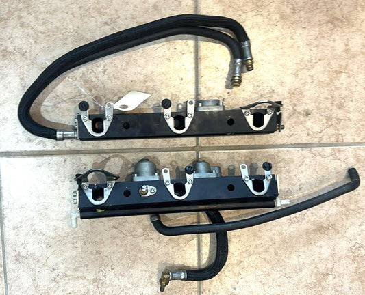 USED 884433T15 Mercury Racing Fuel Rail Complete Assembly 200-300hp