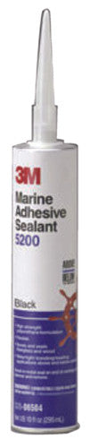 06504 3M 5200 Marine Black Adhesive Sealant 296ml Tube