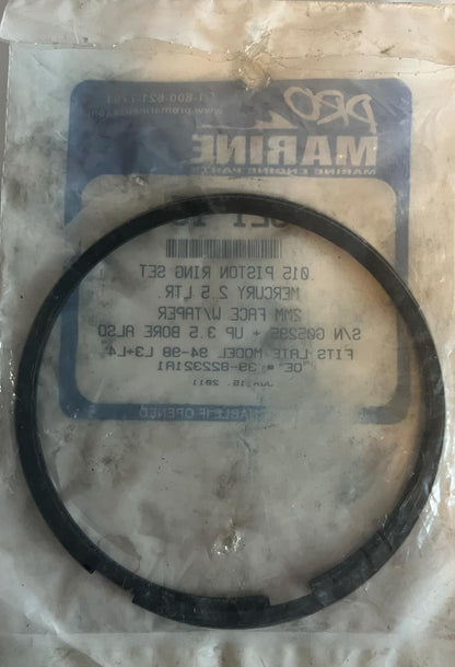 321-15 Pro Marine .015 Piston Ring Set Mercury 2.5 LTR