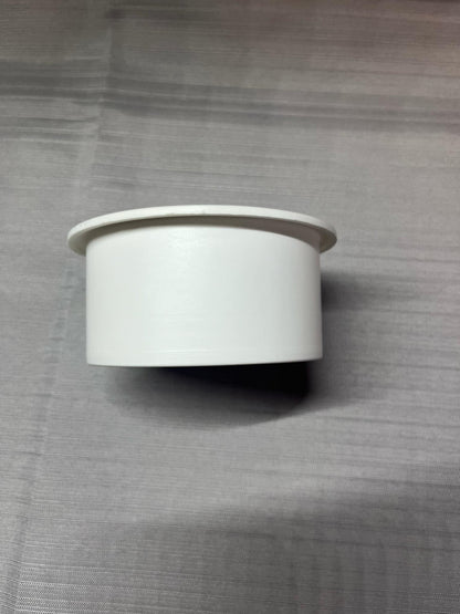 Universal White Drink Cup Holder Mount Storage with Drain  4 Holes