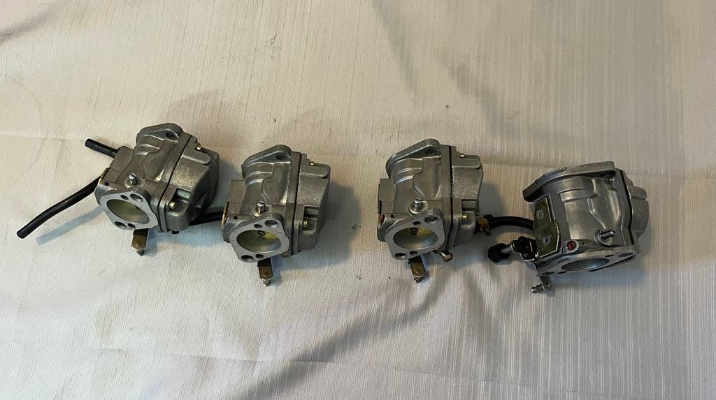USED 3301-813773-C Mercury Carburetor (set of 4)  75-115hp