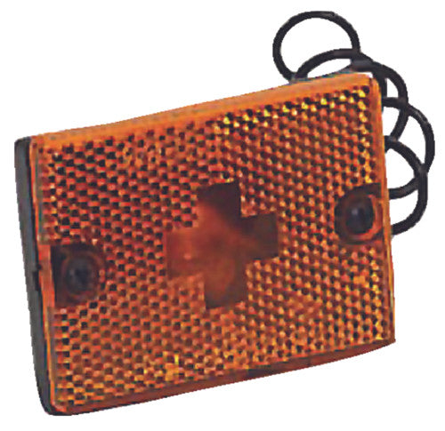 203117 Wesbar Amber Orange Side Marker Trailer Light Stud Mount