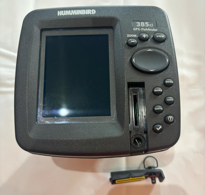 USED 385ci Humminbird GPS Fishfinder HEAD UNIT ONLY