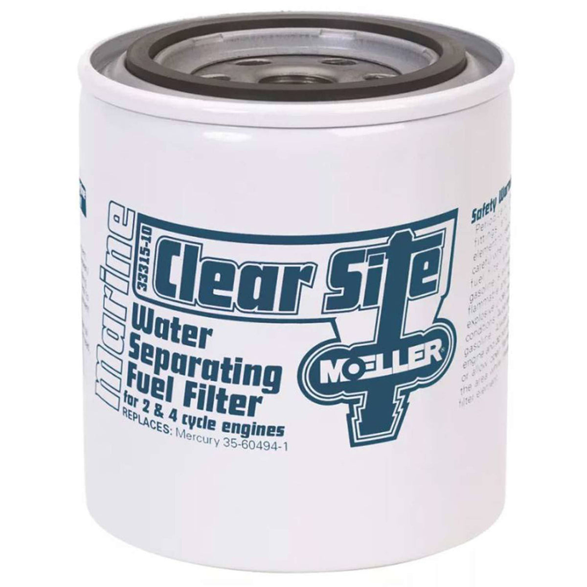 33315-10 Moeller Clear Site Water Fuel Separating Filter 2 & 4 Cycle