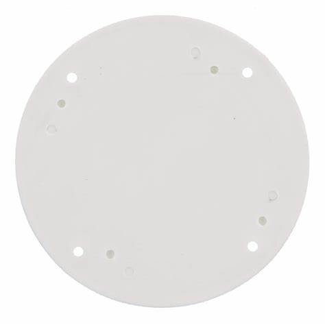 39601 Seachoice Polypropylene Cover Plate Arctic White OD: 5-5/8"