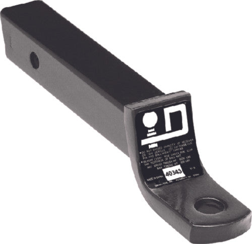 40343 Draw-Tite Quick-Loading Ball Mount, 2" Drop, Black 6000lbs
