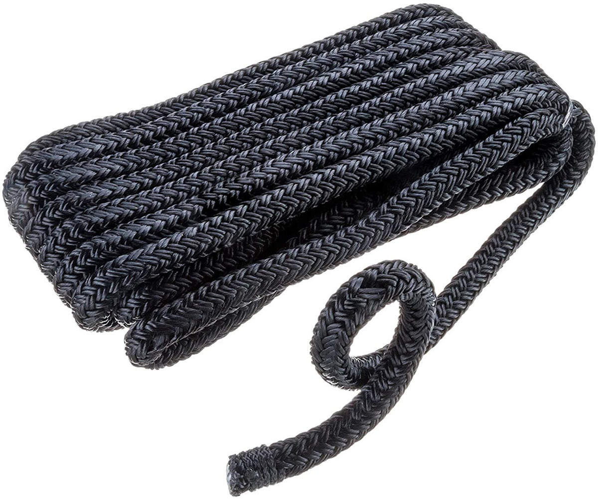 40351 Sea Choice 1/2 " x 15’ Double-Braid Dock Line Rope