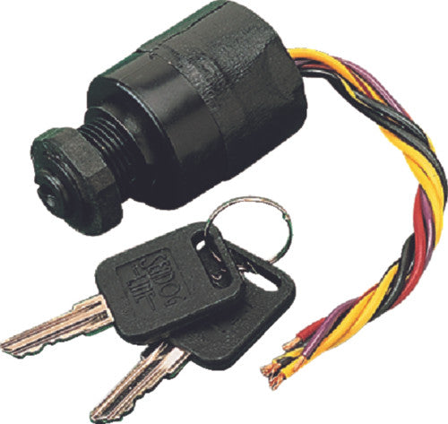 420383-1 Seadog 3 Position Magneto Style Ignition Starter Switch (Off/Ignition/Choke)