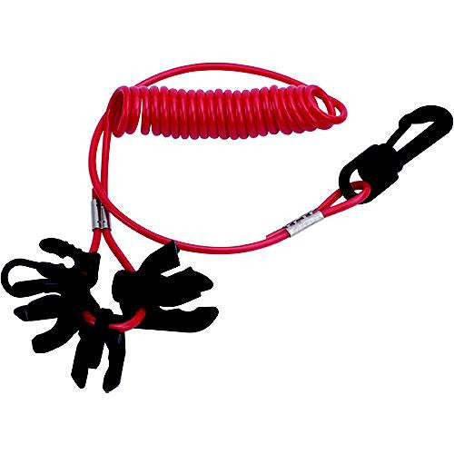 420495-1 Sea-Dog Kill Switch 7 Key Universal Lanyard