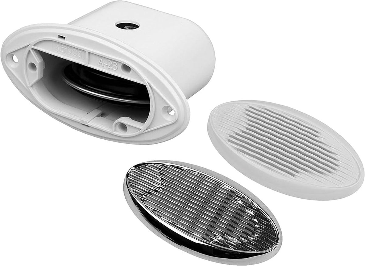 431230-1 Sea-Dog Drop In 4 Amp 108 DB Horn V.2 with Grills