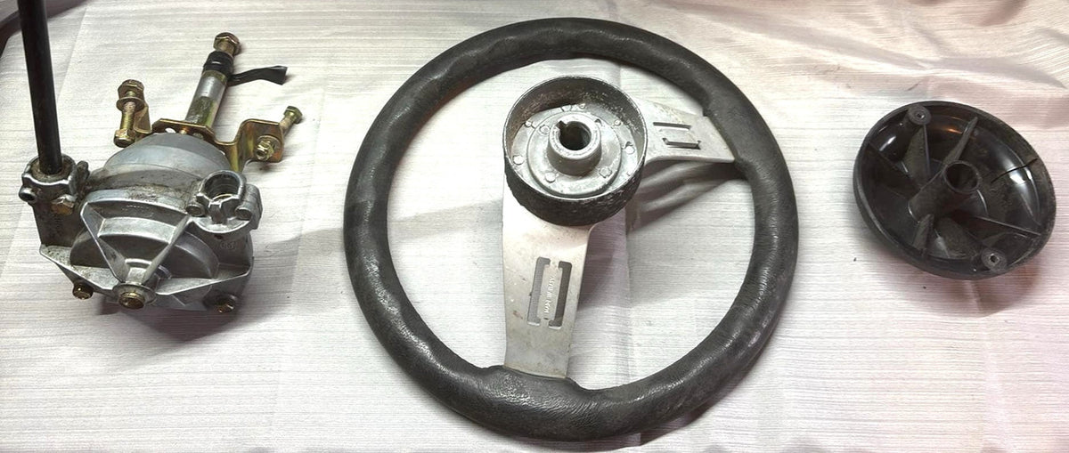 USED SH5150P Teleflex NFB Rotary Helm + Steering Wheel Single