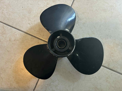 USED 032046 Michigan Aluminum Propeller 12 1/4 x 9P Yamaha J/E 40-50hp