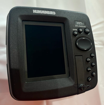 USED 385ci Humminbird GPS Fishfinder HEAD UNIT ONLY