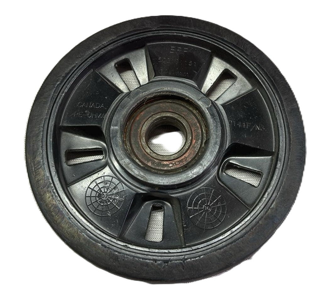 USED 503191151 BRP SkiDoo 141mm Black Idler Bogey Wheel