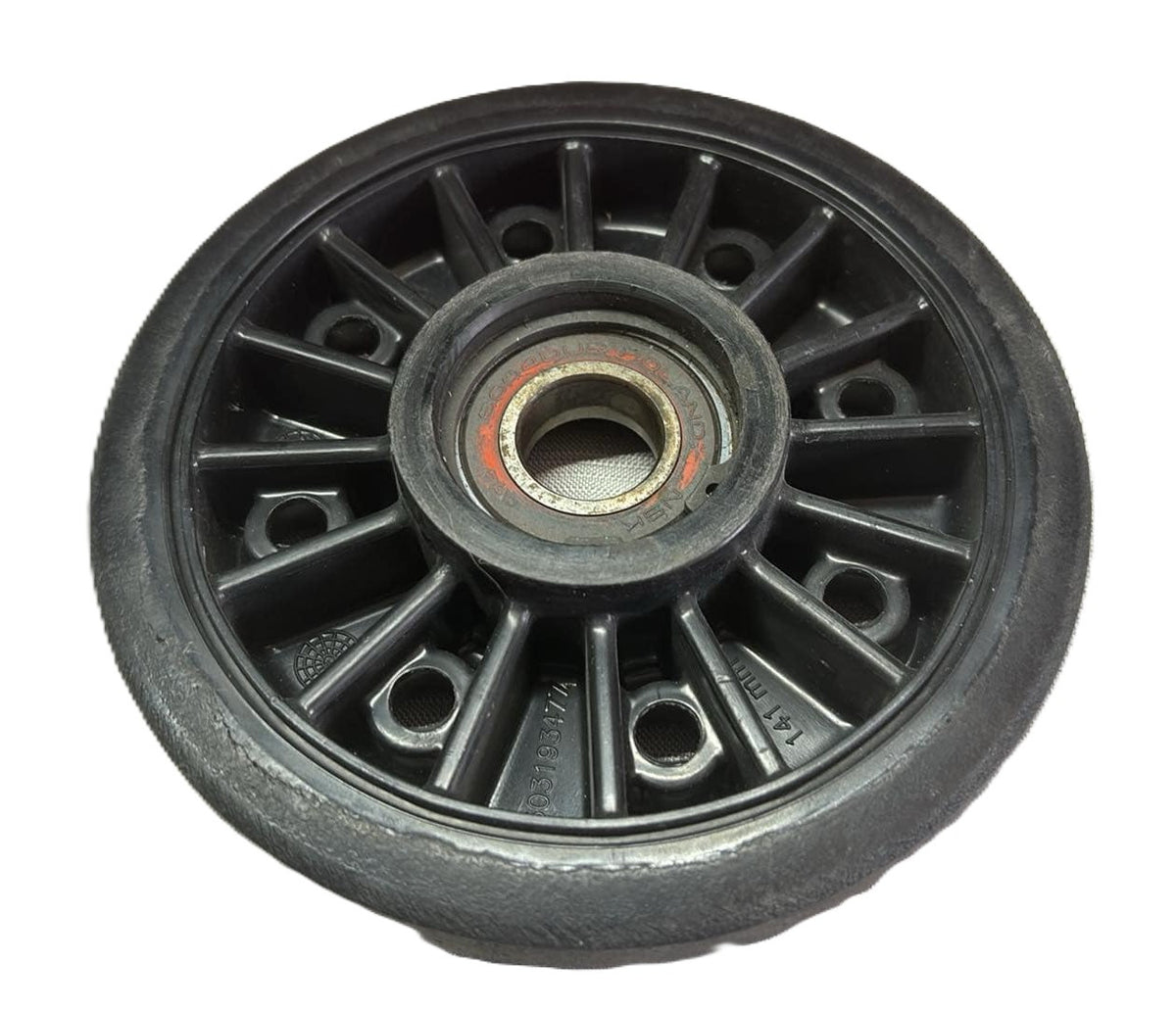 USED 503193477 BRP SkiDoo 141mm Black Idler Bogey Wheel