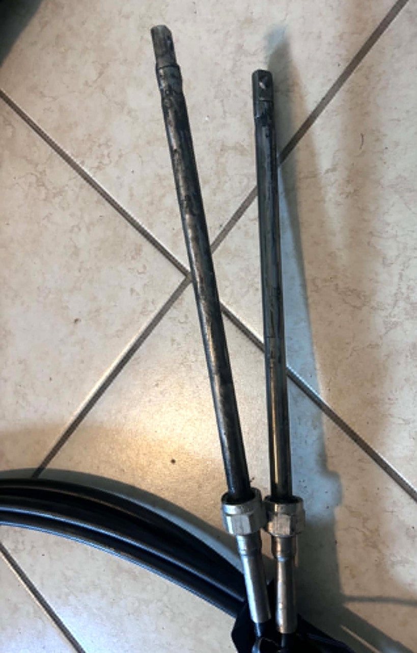 USED SSC13516 Seastar 16' Dual Rack & Pinion Steering Cable