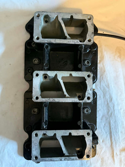 USED 828275-C Mercury Intake Manifold Reed Block