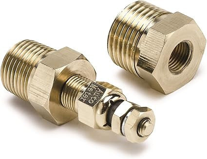 990344 Auto Meter Water/Oil Temp Sender Kit 1/8" NPT