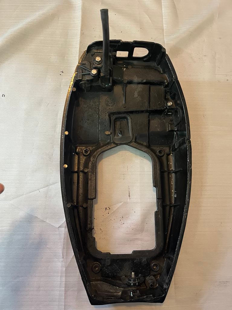 USED Mercury 2193-9682A8 Cowl Bottom Black 20-25hp