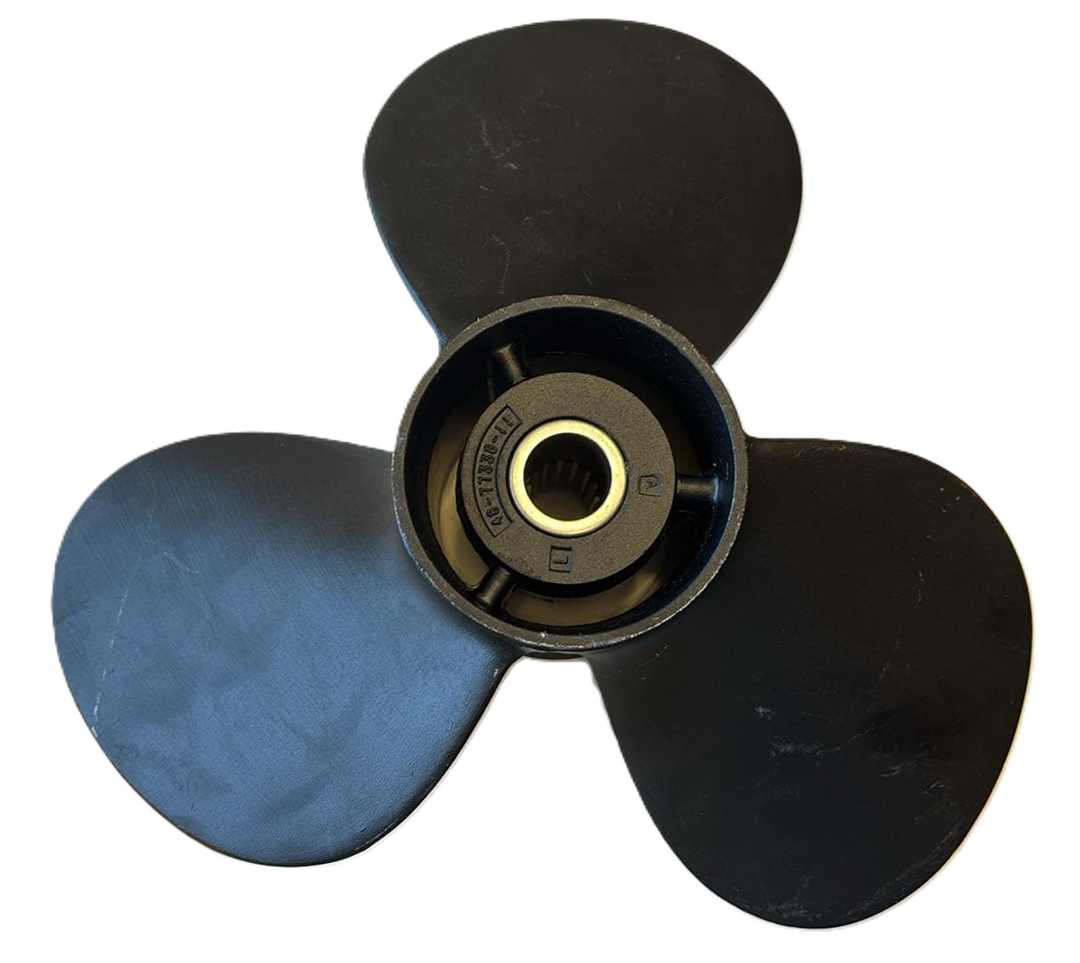 USED 48-77338A40 Mercury Black Max Aluminum Propeller 14 x 11P