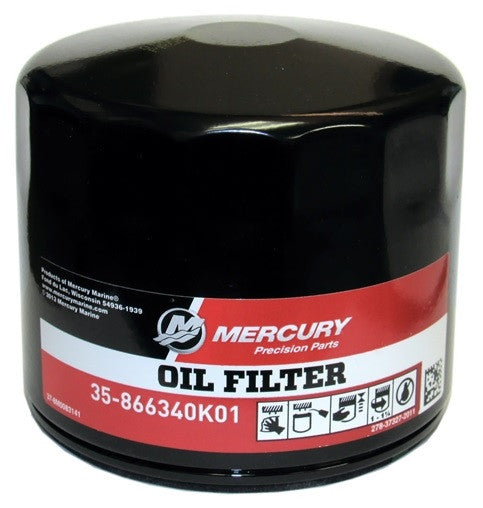 35-866340K01 Quicksilver Mercury Oil Filter Mercruiser Volvo Penta OMC