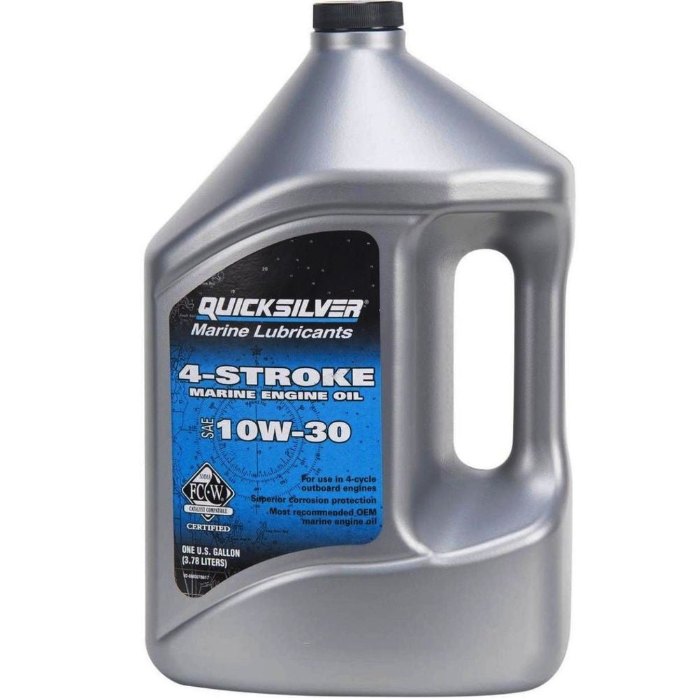 8M0078632 Quicksilver Mercury Marine Engine Oil 4 stroke 10w30 4L