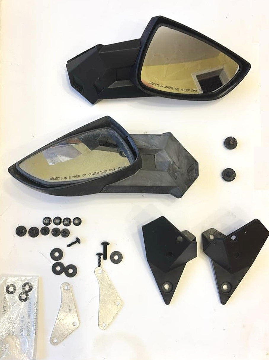 USED 517304145 + 517304146 BRP Ski-Doo Mirror Kit