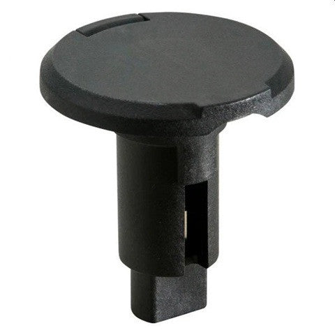910R3PB-7 Attwood LightArmor Black Round Plug-In Base 3-Pin