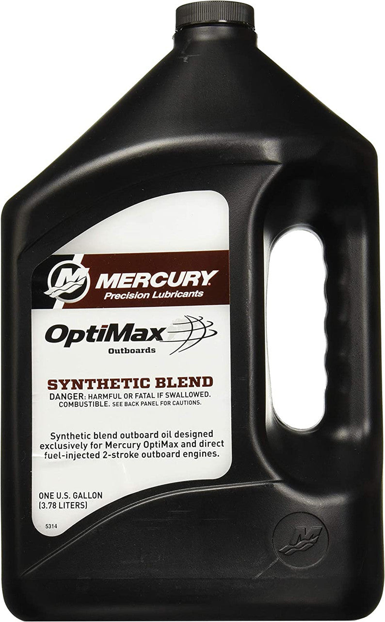 858037KC1 Mercury Optimax DFI Synthetic Blend Oil 2-Cycle 4L