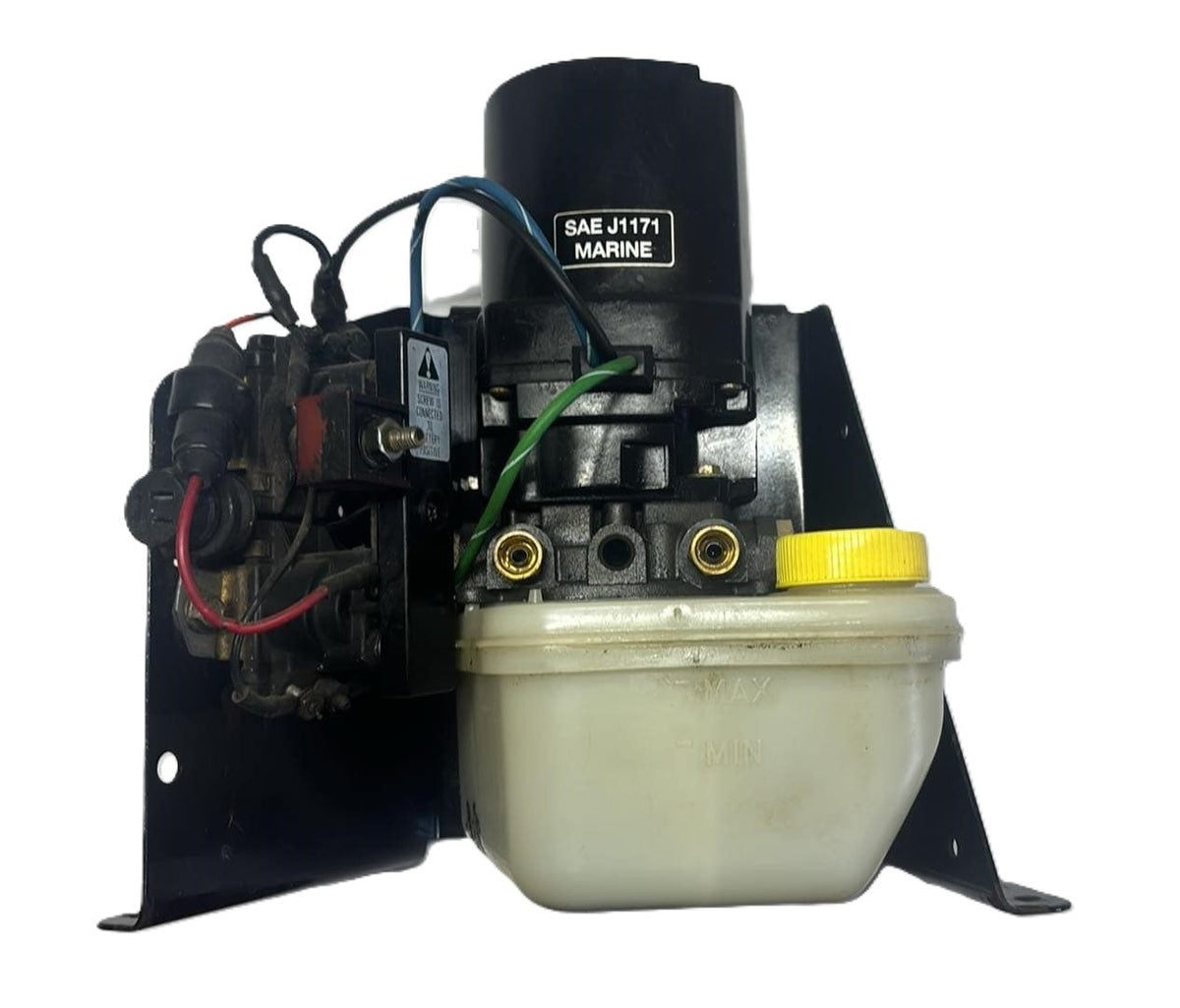 USED 865380A25 Mercruiser Power Trim & Tilt Pump + Bracket  SAE J1171