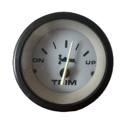 USED 61908P Sahara Series 2" White with Black Bezel Engine Trim Gauge
