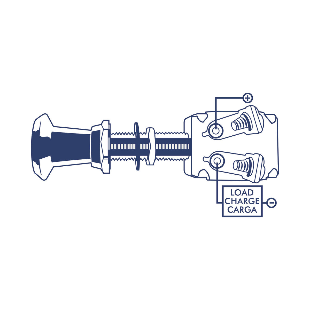 MP39380 Sierra Waterproof Off/On SPST Push-Pull Switch