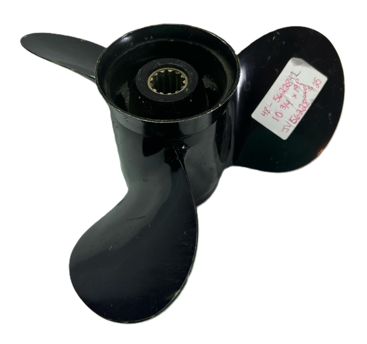 USED 48-56228A1 Mercury Quicksilver Propeller 10 3/4 x 19P 3 Blade
